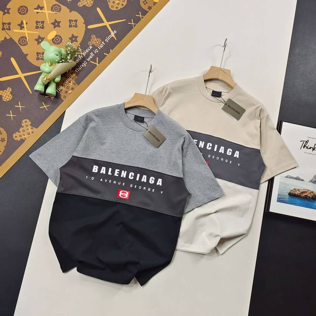 size Xs-L hot-selling recommendation Balenciaga short-sleeved T-shirt summer new