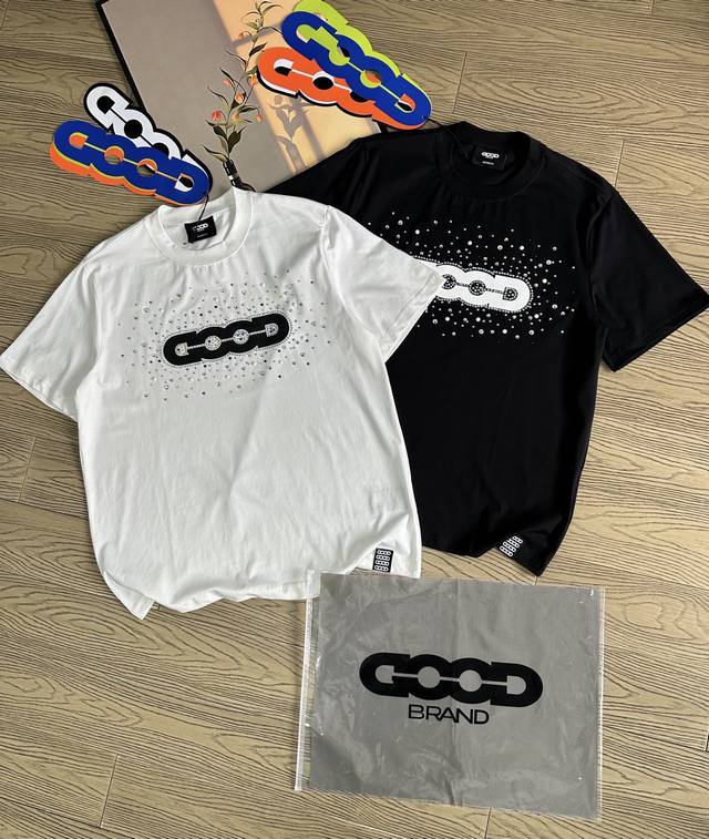 Goodbrand 25Ss new colorful diamond letter logo hollow silicone printing loose u