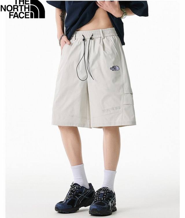 The North Face new summer style. Unisex elastic waist drawstring fashion workwea