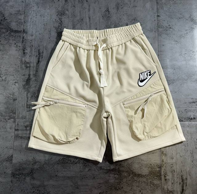 Nike waffle retro retro casual couple shorts The fabric is made of waffle fabric