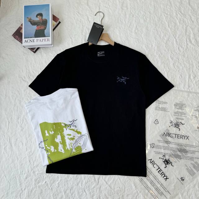 Arc'teryx personalized letter logo casual sports short-sleeved T-shirt - The pat