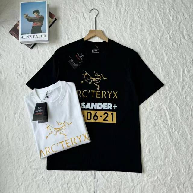 Arc'teryx personalized letter logo casual sports short-sleeved T-shirt - The pat