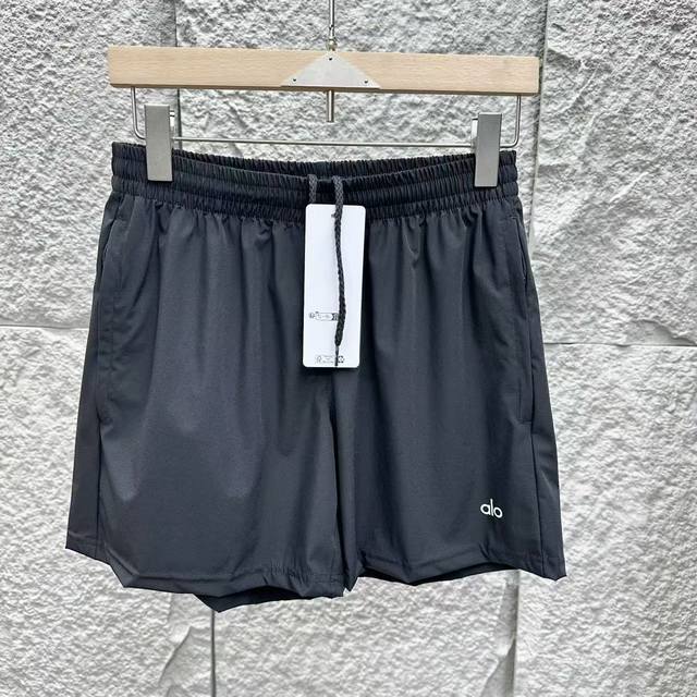 New Aloyoga men's 7-inch woven shorts for summer. 1:1 replica of the official we