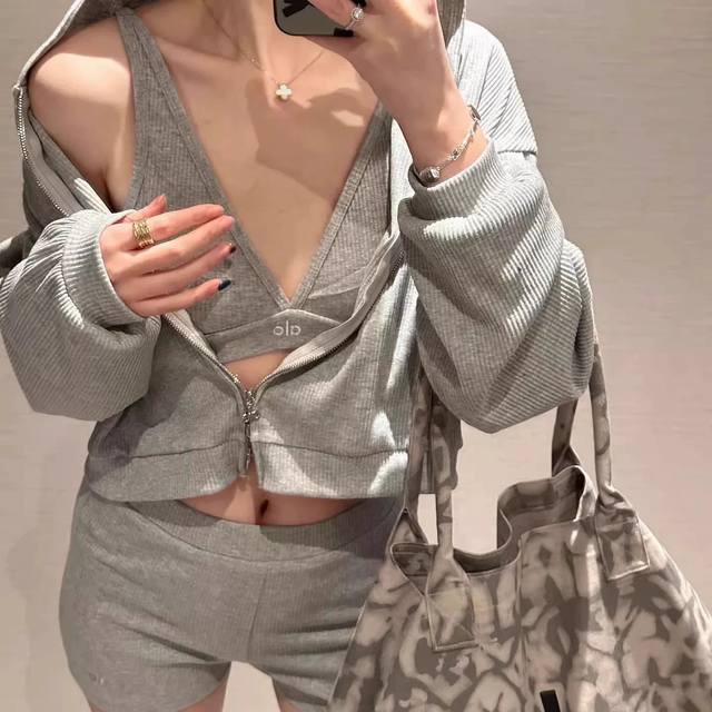 New Aloyoga three-piece suit for spring and summer, sold without disassembly The