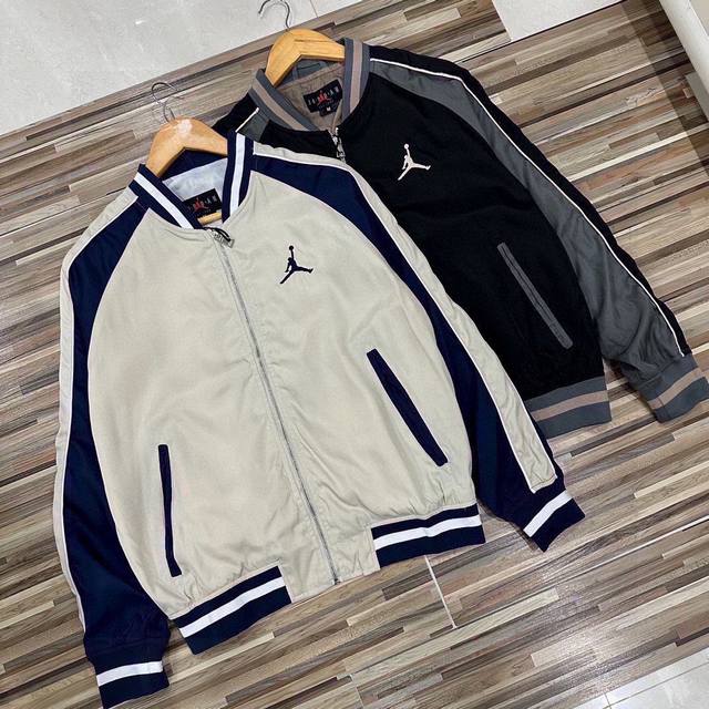 New overseas version Jordan baseball collar couple style unisex men's 10,000-nee