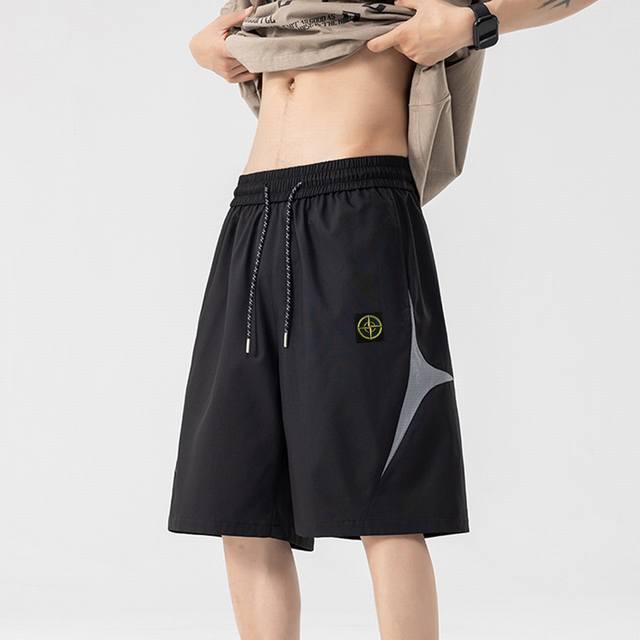 Stone Island shorts summer limited outdoor workwear waterproof assault shorts fi
