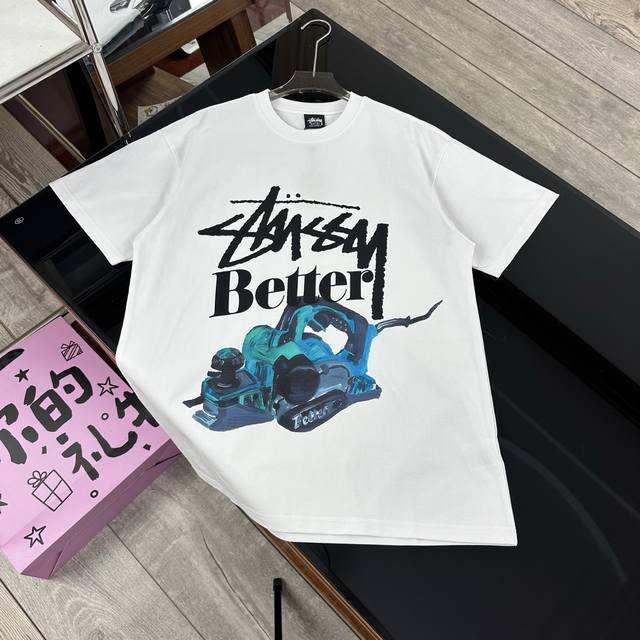 Stussybetter co-branded short-sleeved T-shirt, belongs to the summer series of A
