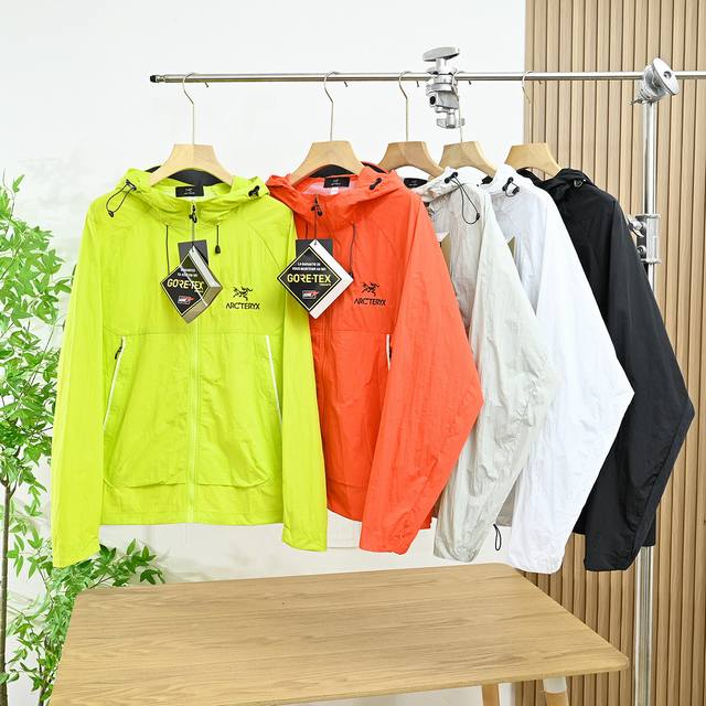 New arrival: Bei Style number: 251003# Arc'teryx 2025 summer new embroidered cou