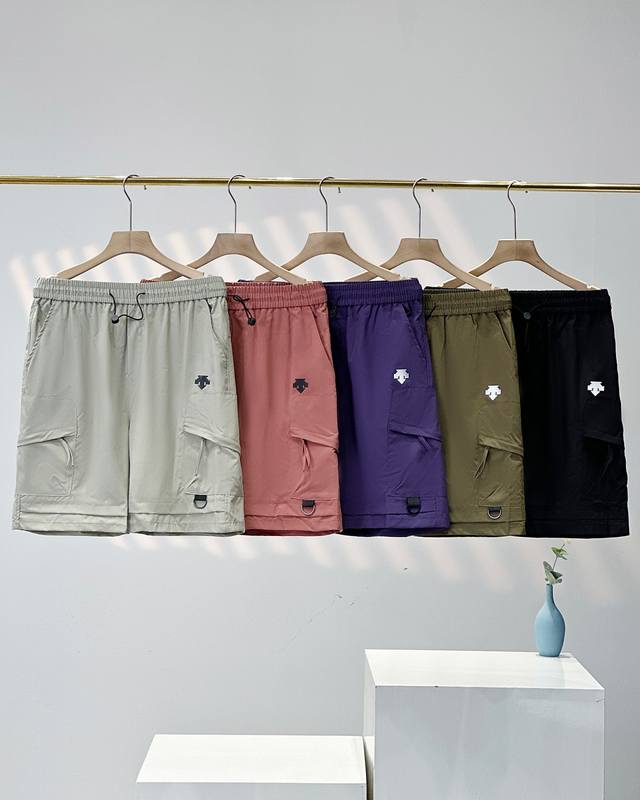 for Descente cargo shorts Summer new generation quick-drying light five-point sh