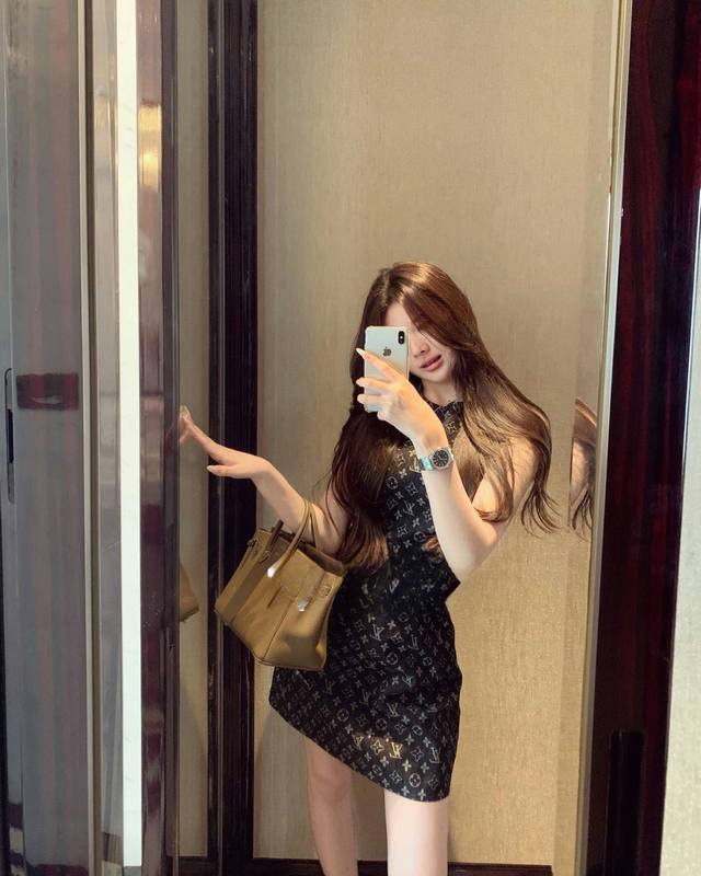 New arrival Donkey 25Ss Korean female vest skirt with an old-fashioned atmospher