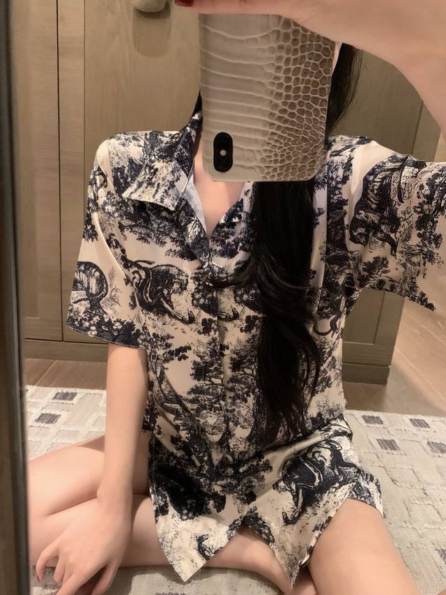 New arrival Diro Zoo Series Pajama Set Spring and summer thin style, just right