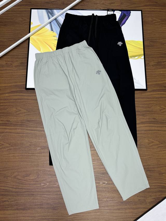 Descente outdoor sports casual quick-drying trousers, Tencel skin woven quick-dr