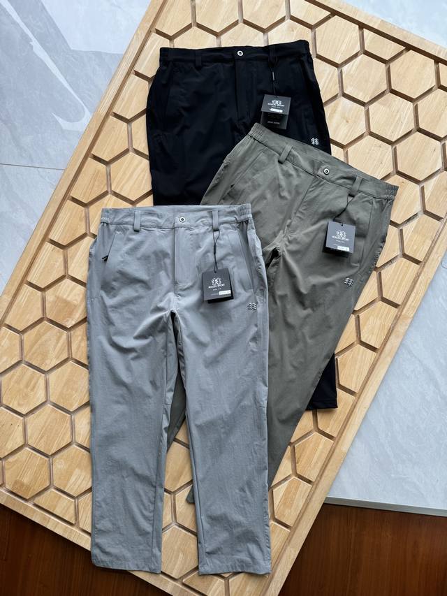 Kolon Sport men's outdoor quick-drying casual trousers Fabric performance, patte