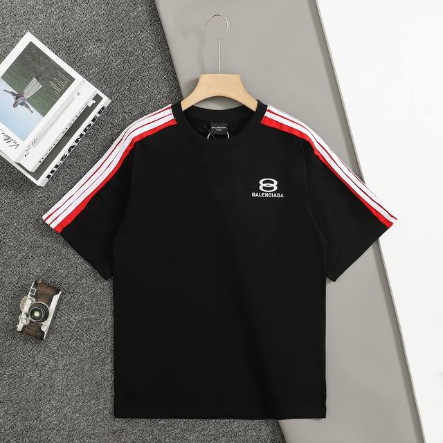 New top replica version Balele 25Ss early spring new letter logo embroidery ribb