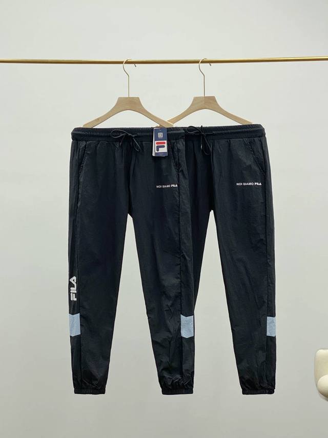 Koki same style Filafusion new summer sports pants Fila women's woven trousers c