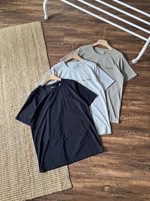 Vaude sports fitness quick-drying stretch short sleeves, lightweight technologic