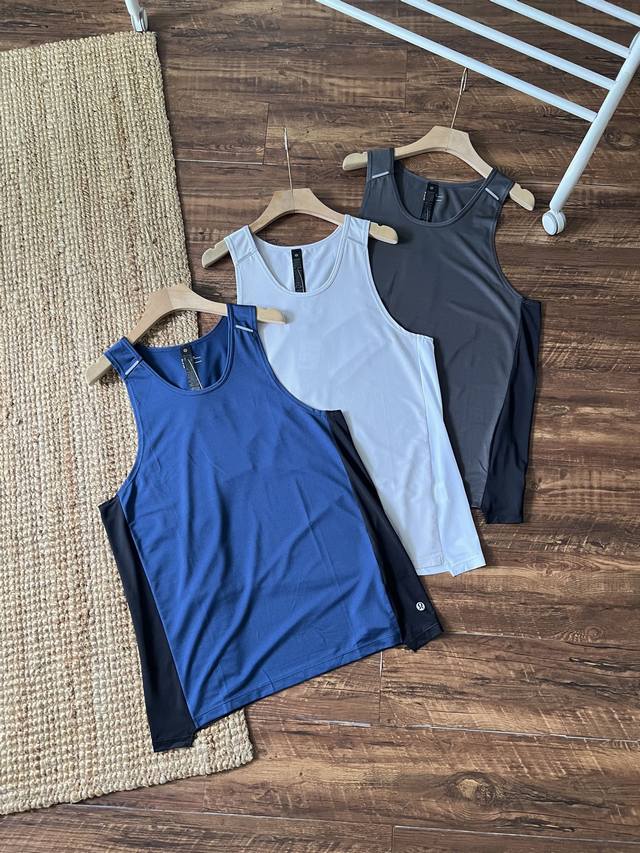 Lululemon men's microporous mesh quick-drying breathable vest! Brand new upgrade