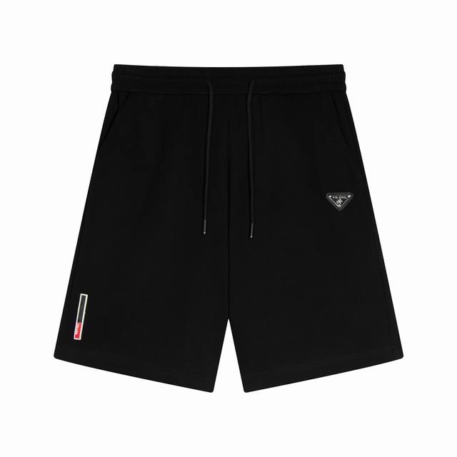 Special Spring and Summer Sweatshirt Shorts 1:1 Classic Style Prada Towel Fabric