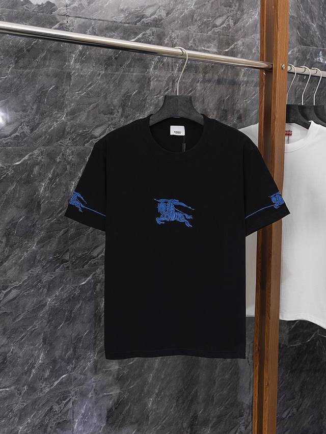 Style No. J45 Burberry horse embroidery on chest Large Logo classic logo exquisi