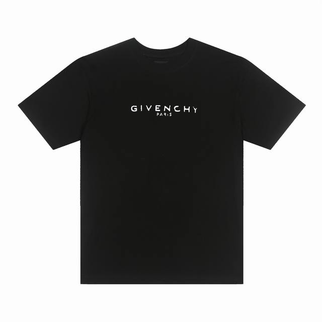 Givenchy* Givenchy Givenchy* Givenchy classic rotten letter print short-sleeved