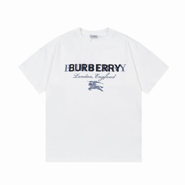 Burberry overlapping letters warhorse print Large logo classic logo print exquis