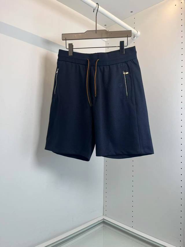 Lo*Ro Pi*Na Nuo U Pian Ya Lao Qian recommends! Polo beaded cotton blend shorts,