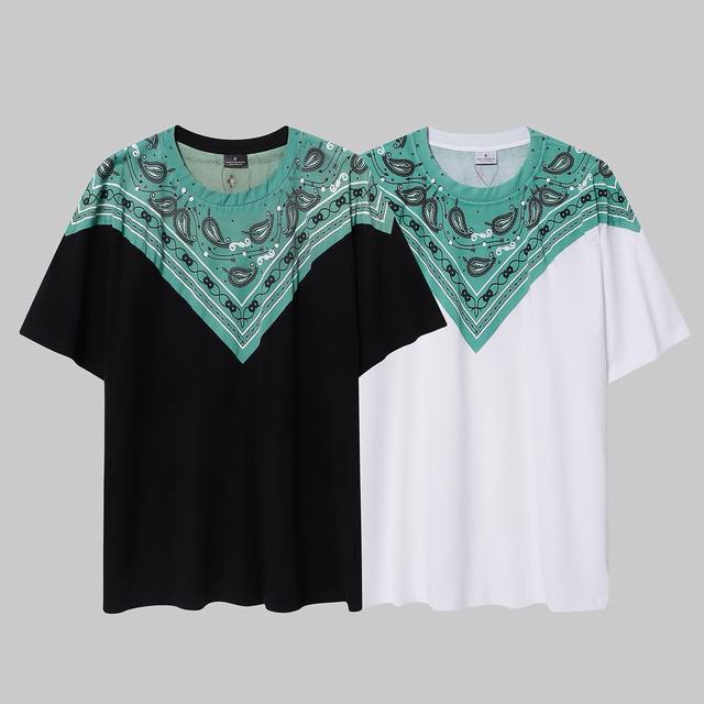 Marcelo Bron Mb cashew flower print wings cotton short-sleeved T-shirt Size: Xs.