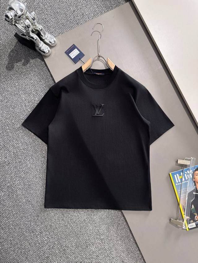 Popular Louis Vuitton Lv 25Ss new men's round neck short-sleeved T-shirt high ve