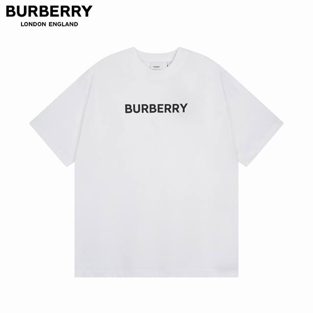 Details top version. Official quality #Burberry classic letter print short-sleev