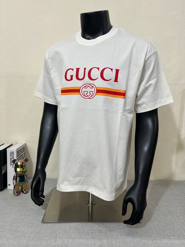 Guc*I Gucci 2025Ss official website is on sale simultaneously; orange belt print