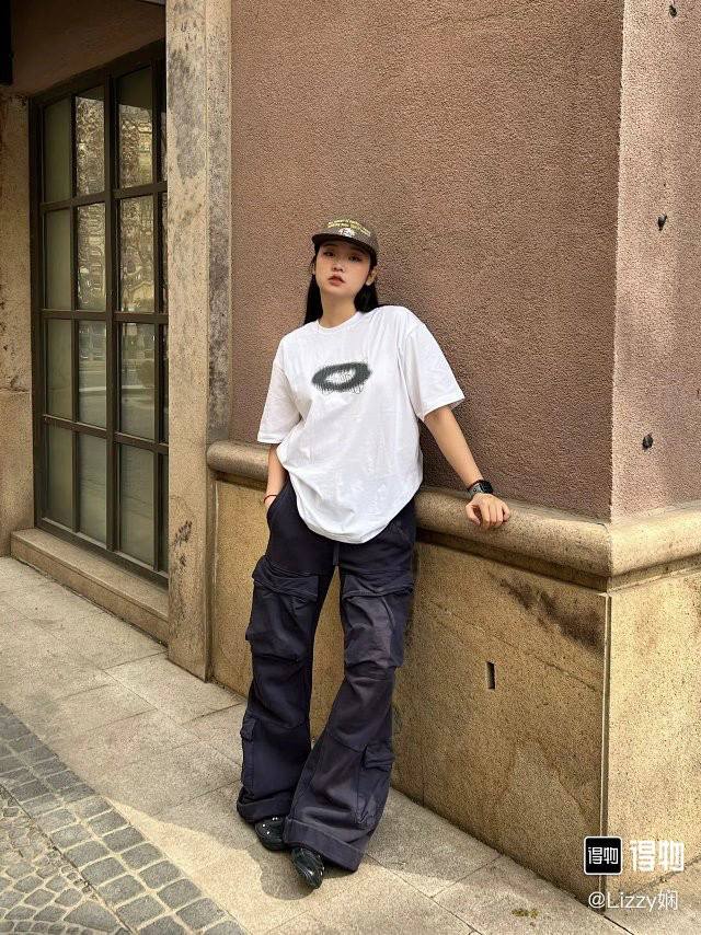 New model number: 760# Oakely Angel Logo Printed Cotton Short Sleeve Tee Unisex