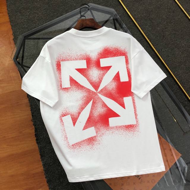 New model number: O11# Off-White 2025 new letter logo printed short-sleeved T-sh