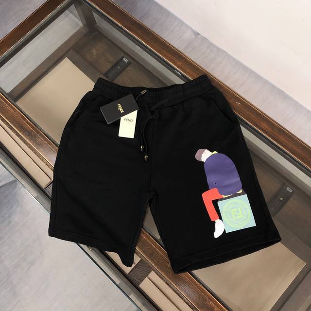Fen*Di new casual shorts~customized sweatshirt terry cotton fabric, soft and com