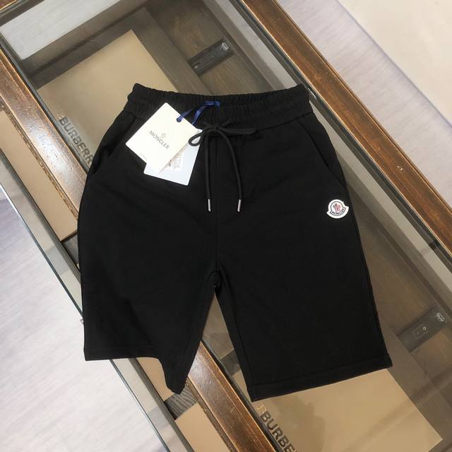 Mon*Cler's latest classic casual shorts~customized terry cotton fabric, soft and