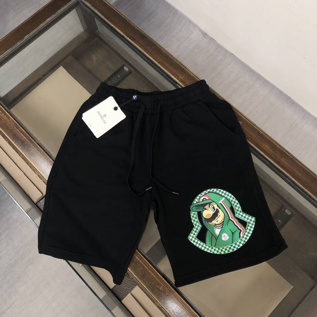 Mon*Cler new casual shorts~customized sweatshirt terry cotton fabric, soft and c