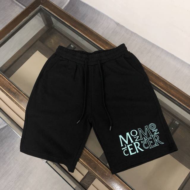 Mon*Cler new casual shorts~customized sweatshirt terry cotton fabric, soft and c