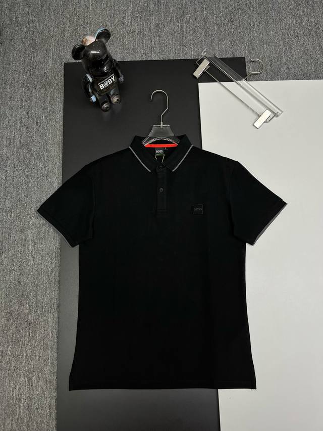 Boss embroidered new Polo shirt Original fabric, same as the official style Made