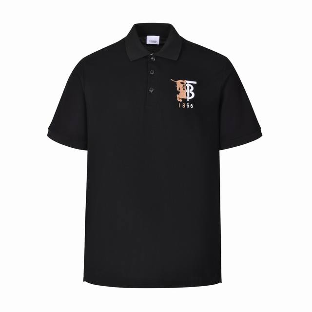 Exclusive supply of Bbr 20Ss Warhorse colorblock embroidered Polo shirt was orig
