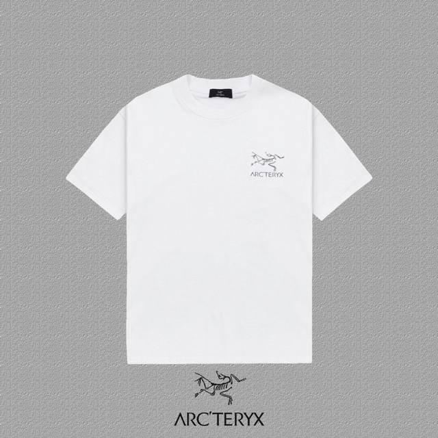 Arc Treyx 2025Fw short-sleeved T-shirt with reflective bird logo print High-end