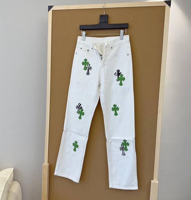 Style number: D322 UK Limited Edition | Chrome Hearts Green Zebra Jeans UK Londo