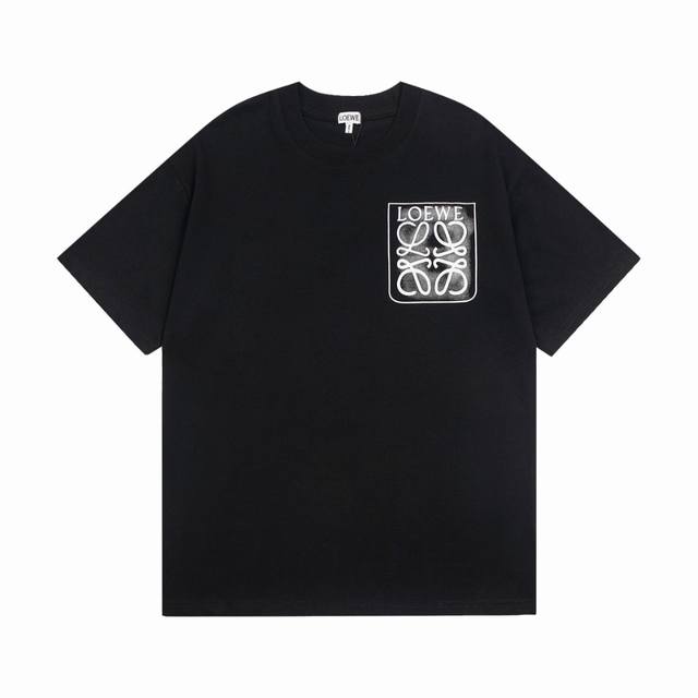 Y032 High version precision embroidery Loewe 2025 gradient print + three-dimensi