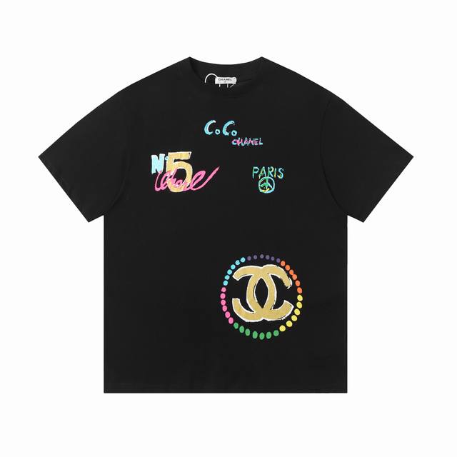 Y021 High version correct version Chanel Chanel 25Ss new color graffiti letter s