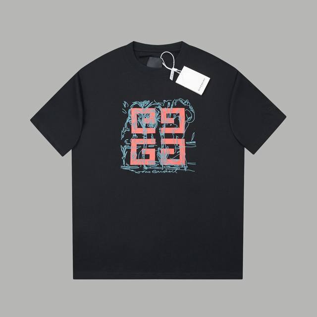 Give Jijia 25Ss early spring new classic Logo printed embroidered short sleeves