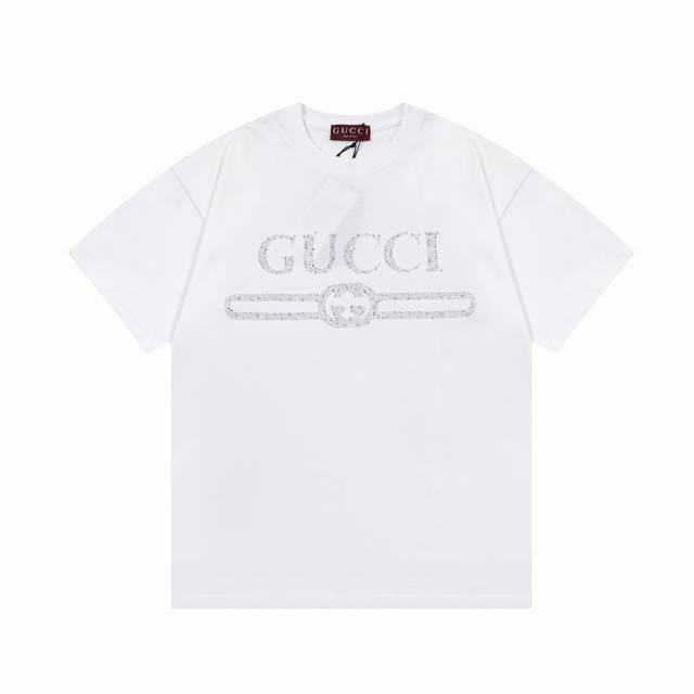 Gucci crystal hot diamond double G letter Logo logo is exquisitely upgraded, ins