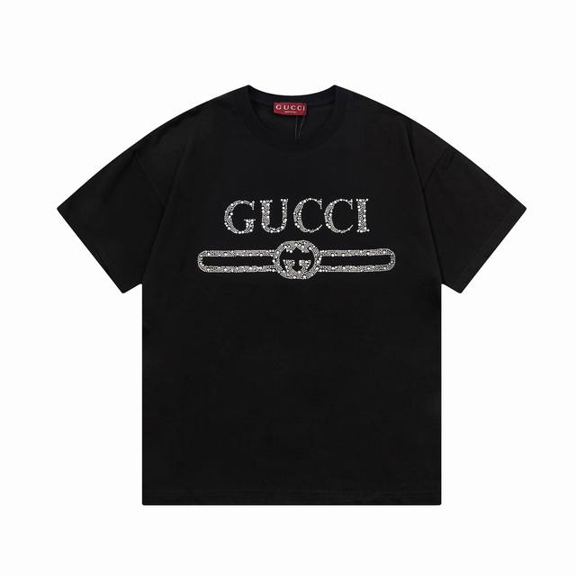 Gucci crystal hot diamond double G letter Logo logo is exquisitely upgraded, ins
