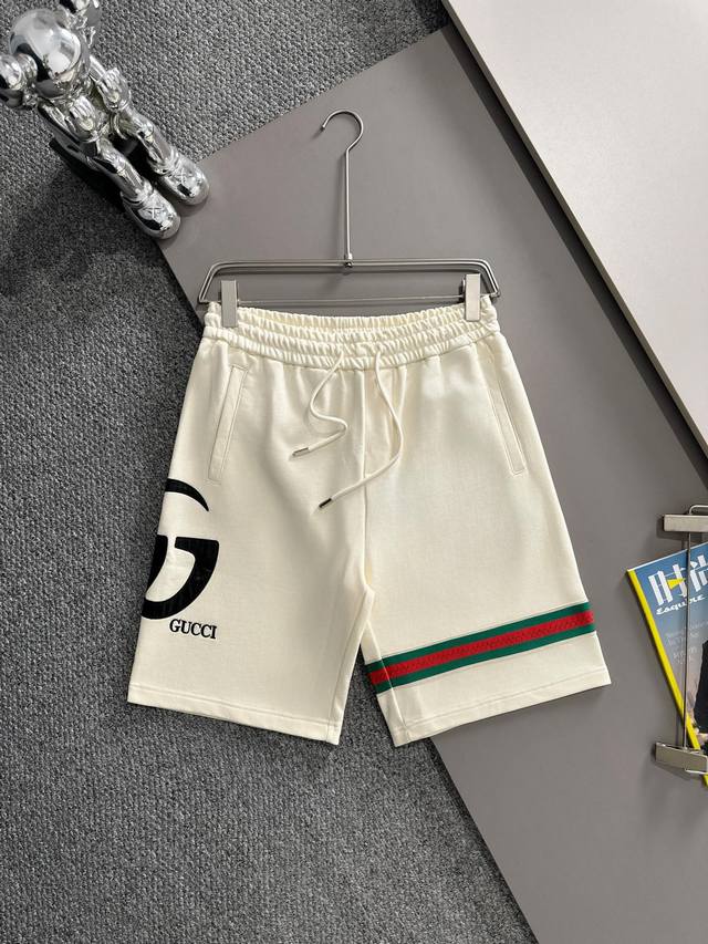 Set! Gucci 2025 new light luxury classic ribbon stitching and leather double G l