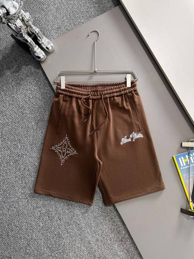 Set! Lv Lvjia 2025 new light luxury embroidered four-leaf clover logo men and wo