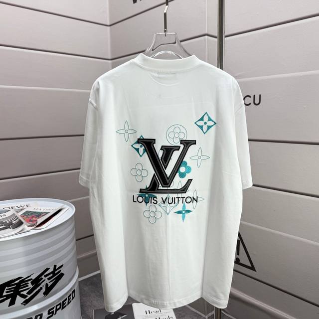 Lv Louis 2025 spring and summer new embroidery patchwork leather printing custom