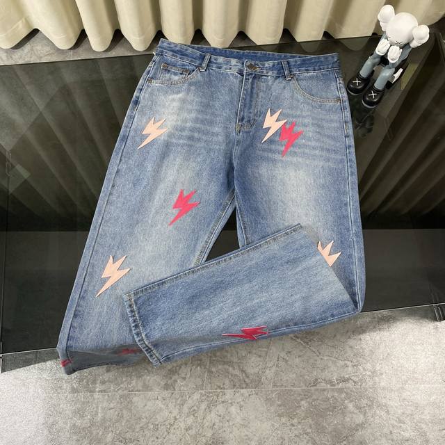 Amexnocap* Lightning Cow New Hong Kong Limited Edition Leather Full Print High S