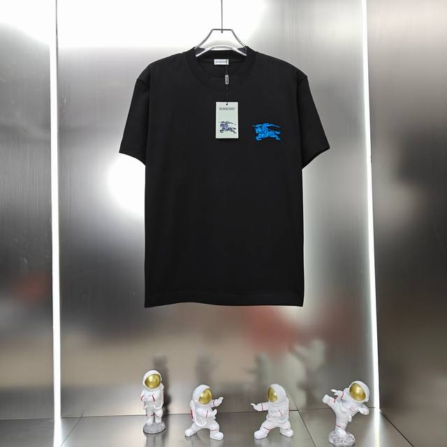 Burberry 2025 Spring and Summer new unisex short-sleeved T-shirt! Customized exc